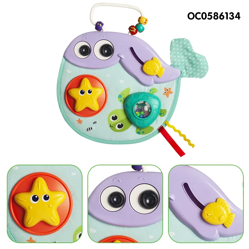 Baby Montessori Newborn Educational Rattle Sensory Toys