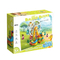 Educational Montessori Popular Learning DIY Plastic Ferris Wheel Building Block Toy
