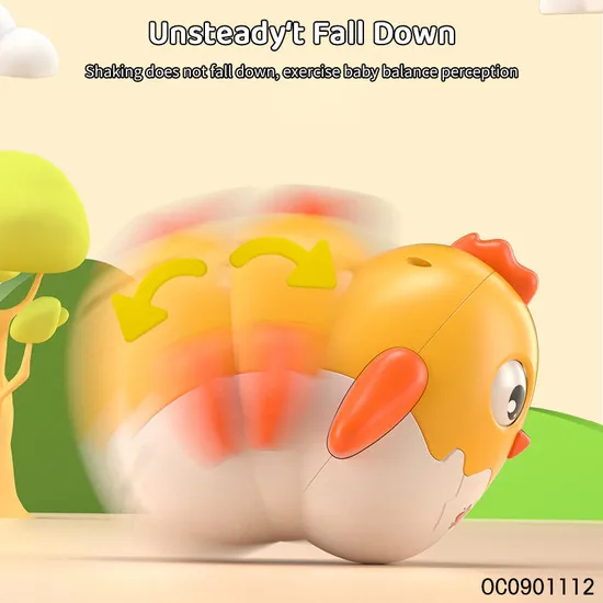 Wholesale Baby Gift Set Rattle Toys Baby Classic Toys Cartoon Roly Poly Toy