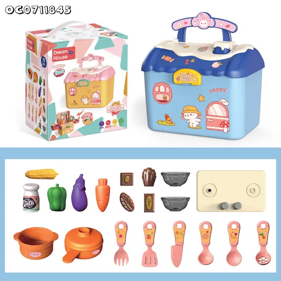 Wholesale Pretend Play Fruit Cutting Kitchen Role Play Plastic Children House Toys Set for Kids