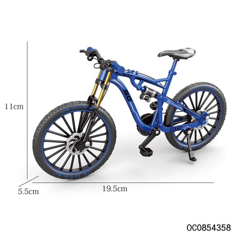 1: 8 Scale Bike Toys Construction Motorcycle Diecast Mini Alloy Model Bicycle Toy for Sale