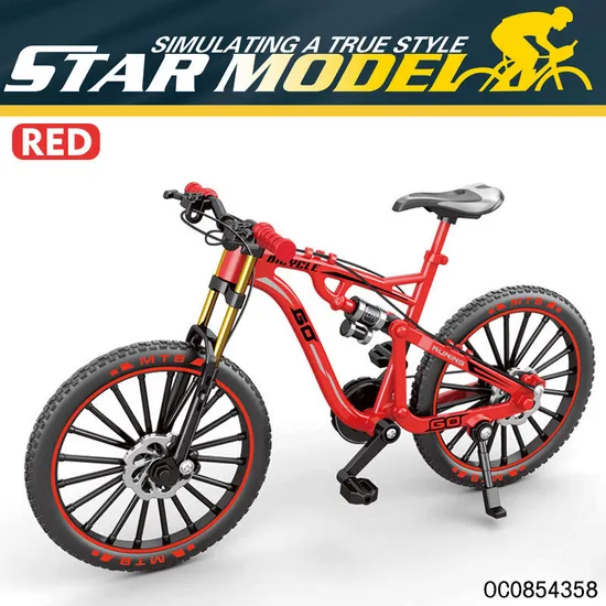 1: 8 Scale Bike Toys Construction Motorcycle Diecast Mini Alloy Model Bicycle Toy for Sale