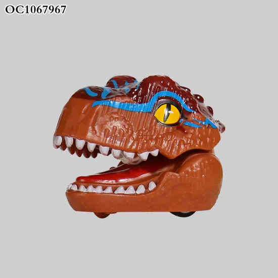 Wholesale Gifts Finger Dinosaur Pullback Custom Interactive Toy Miniature Cars for Children