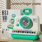 Wholesale Sensory Toy Musical Instruments Kids Toys Educational Learning Baby Piano with Light