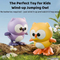 Wholesale Crawling Baby Cheap Small Toys Plastic Wind up Owl Animals Bird Toy