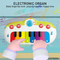 Wholesale Montessori Piano Kids Creative Musical Instrument Electronic Organ Rainbow Keyboard Toy