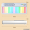 Wholesale New Electric Montessori Educational Children Sensory Musical Instrument Organ Learning Light up Toys Rainbow Keyboard Toy for Baby