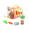 Wholesale Custom Cute Baby Stuffed Animal Rabbit Pretend Play Pet Plush Toy