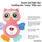 Wholesale Electronic Baby Soothing Owl Toy Custom Stuffed Animals Plush Toys with Light Music