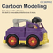Wholesale Freewheels Engineering Series Excavator Toy Small Truck Car Construction Vehicle Model Toy Model