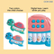 Wholesale Interactive Cartoon Electronic Musical Instruments Cartoon Light-up Keyboard Toy with Music
