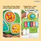Wholesale Musical Instruments Educational Light-up Sensory Cartoon Rainbow Keyboard Toy