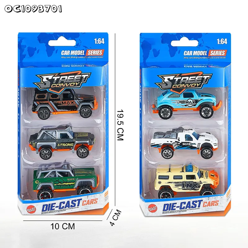 Wholesale Children off Road Truck Mini 1: 64 Scale Diecast Model Cars for Kids