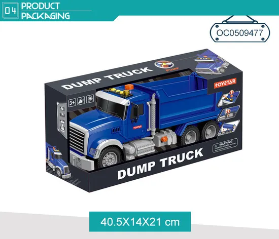 Wholesale Miniature Friction Construction Car Toys Set Model Truck with Light Sound