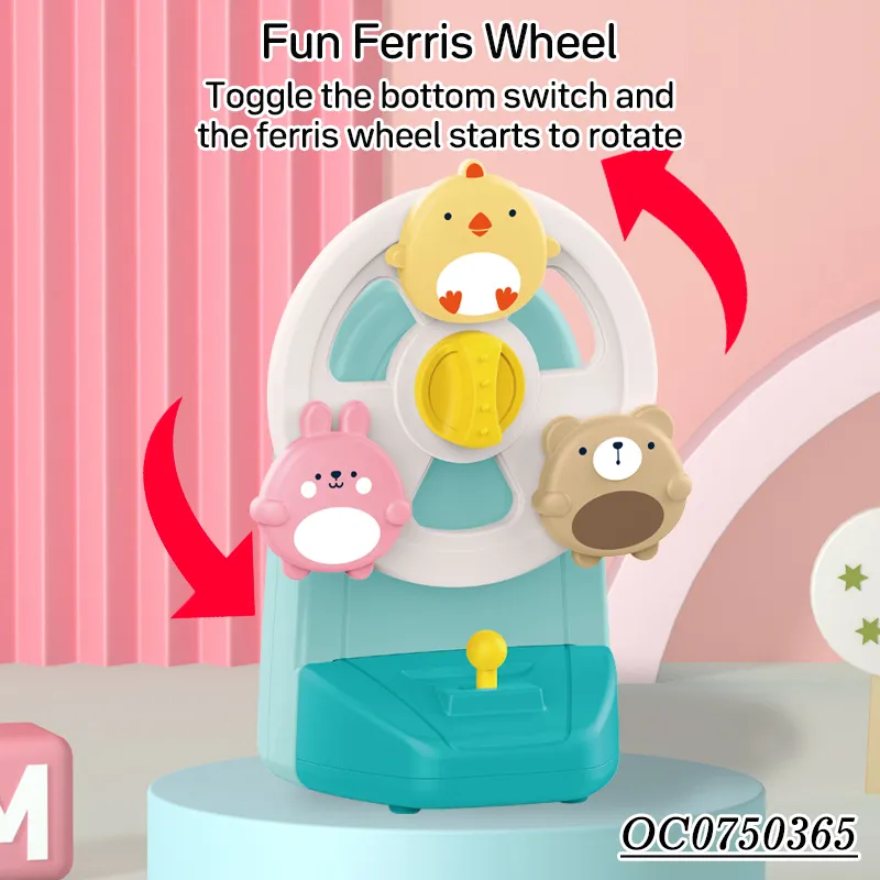 Wholesale Animal Popular Funny Animal Wheel Baby Wind up Toy for Kids