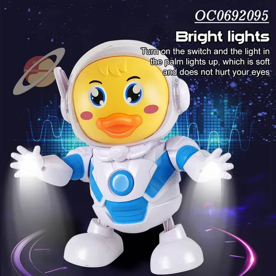 Wholesale Battery Operated Dancing Intelligent Smart Robot with Light and Music