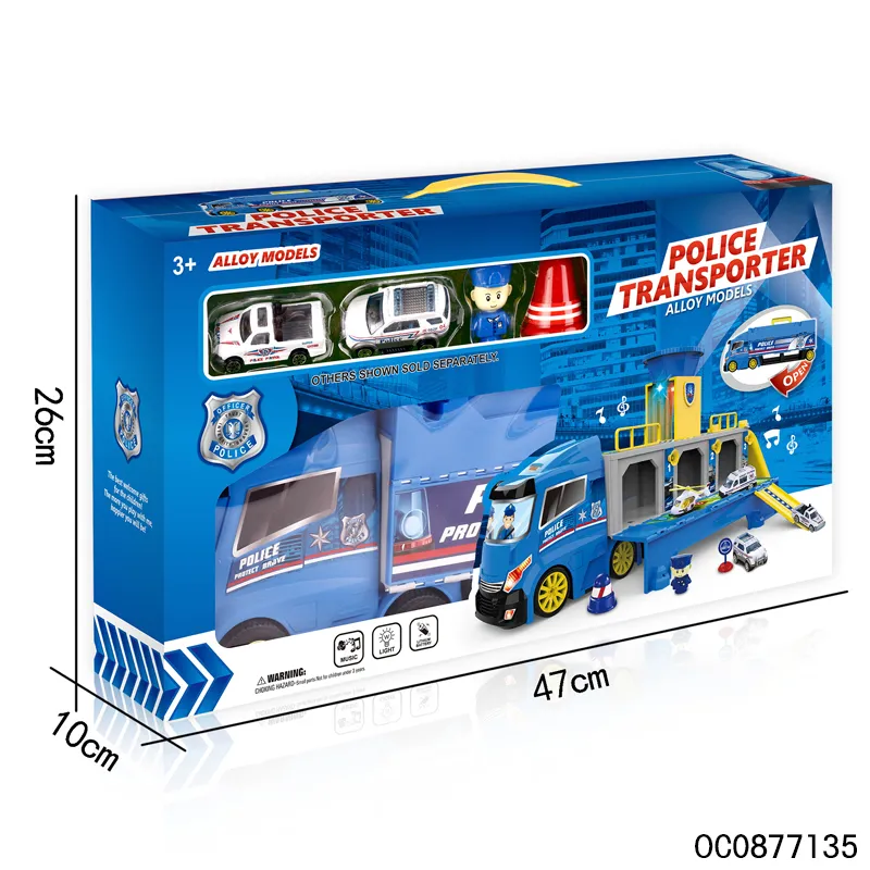 Wholesale Alloy Lighted up Musical Kids Electric Diecast Model Cars Truck