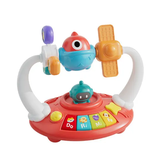 Wholesale Baby Light-up Keyboard Electric Montessori Sensory Educational Music Hand Piano Toy