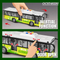 Wholesale Plastic Battery Operated Friction Bus Model Kids Car Set Toys with Light Sound