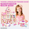 Wholesale DIY Miniatures Large Wooden Doll House Toy Dollhouse