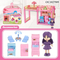 Wholesale DIY Plastic Miniature Doll House Kitchen Miniatures Dream Dollhouse for Girls Pretend