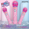 Wholesale Instrument Children's Karaoke Handheld Music Wireless Microphone with Light