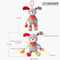Wholesale Stuffed Bed Bell Hanging Plush Doll Sensory Toys Doll for Babies
