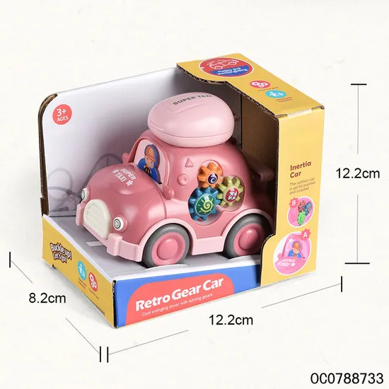 Wholesale Miniature Friction Kids Children Cartoon Classic Children's Toys Car