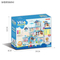 Wholesale Gift DIY Baby Doll Miniature Furniture and Doll House Bedroom Plastic Children House Play Set