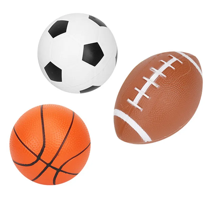 Wholesale Inflatable 3 Styles Outdoor Soccer Football Basketballball Toy Balls for Kids