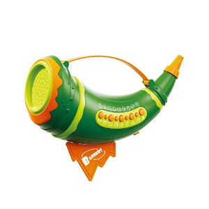 Wholesale Sensory Trumpet Small Plastic Musical Instruments Learning Toys Electric Horn with Sound for Kids