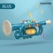 Wholesale Intellectual Plastic Musical Educational Toys Trumpet Instrument Electronic Horn for Kids