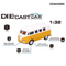 Wholesale 1: 32 Scale Children Miniature Diecast Model China Toy Metal Car with Light Sound