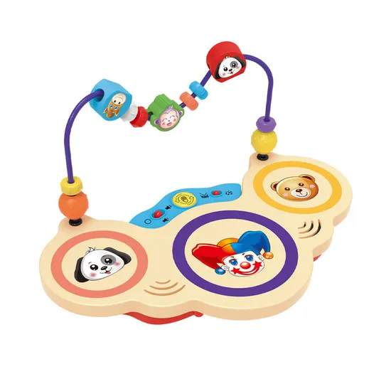 Wholesale Children Education Electric Musical Light Musical Instrument Hand Clapping Drum