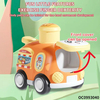 Wholesale Plastic Children Cute Friction Baby Cartoon Car Gifts Small Mini Funny Baby Toys