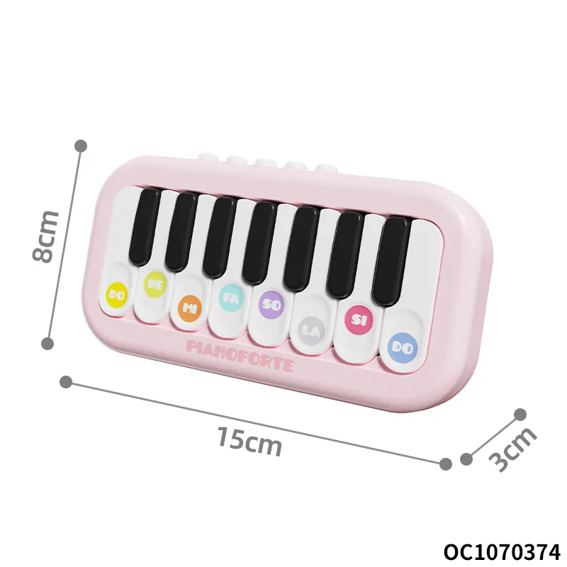 Wholesale Child Interactive Sensory Toys Electric Piano Musical Instruments Light-up Keyboard Toy for Baby