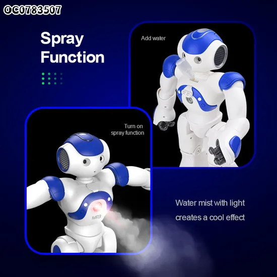 Wholesale Remote-Controlled Toy New RC Dancing Robots for Kids with Music and Light