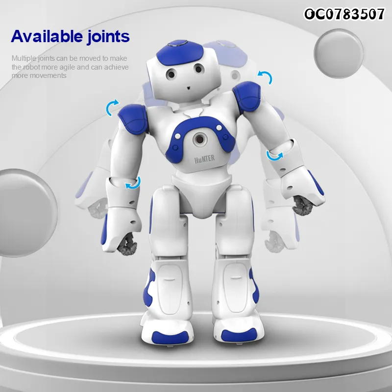Wholesale Remote-Controlled Toy New RC Dancing Robots for Kids with Music and Light