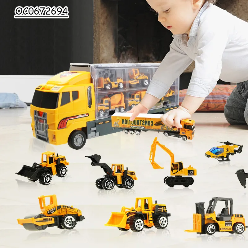 Wholesale Diecast Scale Models Alloy Die Cast Engineering Truck