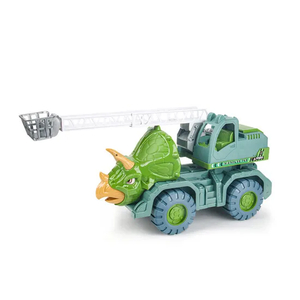 Wholesale Miniature Educational Dinosaur Friction Children's Toy Trucks