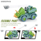 Wholesale Miniature Educational Dinosaur Friction Children's Toy Trucks