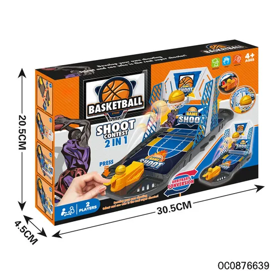 Wholesale Intelligence Hot Sale 2 Player Battle Mini Table Basketball Board Toys Game for Kids