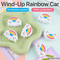 Wholesale Customized Mini Pullback Rainbow Car Plastic Cheap Toy Set
