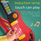 Wholesale 2 in 1 Sensor Interactive Portable Electronic Piano Keyboard Guitar Musical Instruments Toy for Kid with LED Light Music
