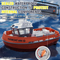 Wholesale 1: 72 Scale Plastic High Speed Mini Electric Racing Remote Control RC Model Toys Boat for Kid