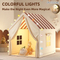Wholesale Indoor Children Plastic Baby Role Indoor Playground for Kids Camping Playhouse with LED Light