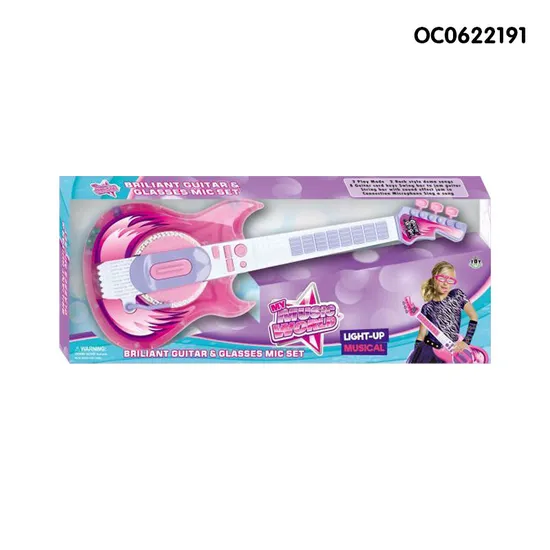 Wholesale Electric Sensory Children Guitar Interactive Musical Instruments Toys