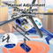 1: 12 Scale Model Electric Kids Rescue Toys Helicopter for Kids Gift with Light and Sound