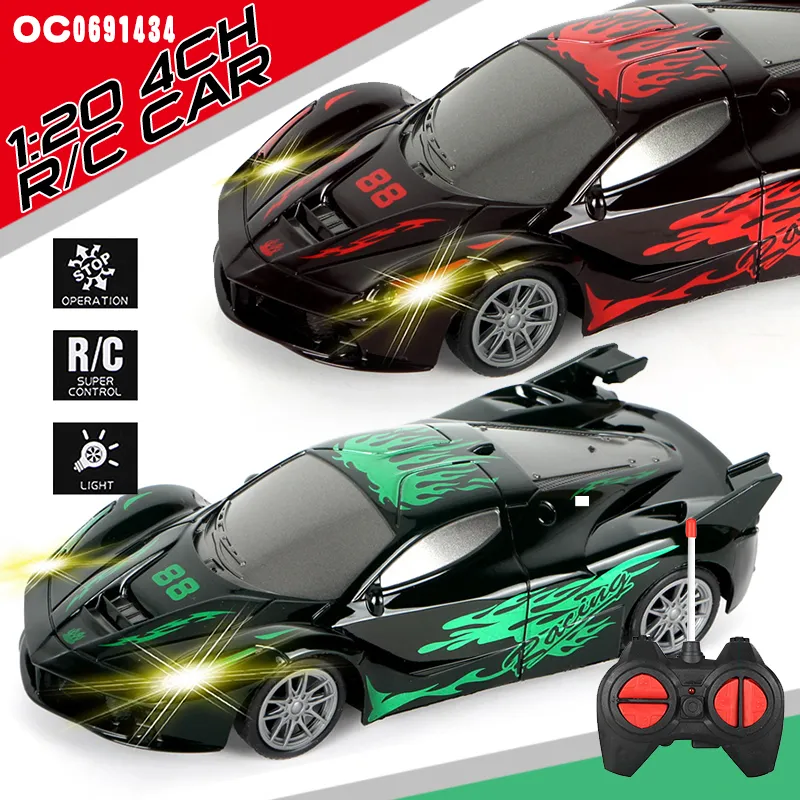 Wholesale High Speed Fast RC Drift Car Small Plastic Remote Control Road Racing Toy Car