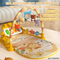 Hot Selling Newborn Pedal Musical Piano Creative Training Play Gym Soft Safe Mat with Hanging Toys